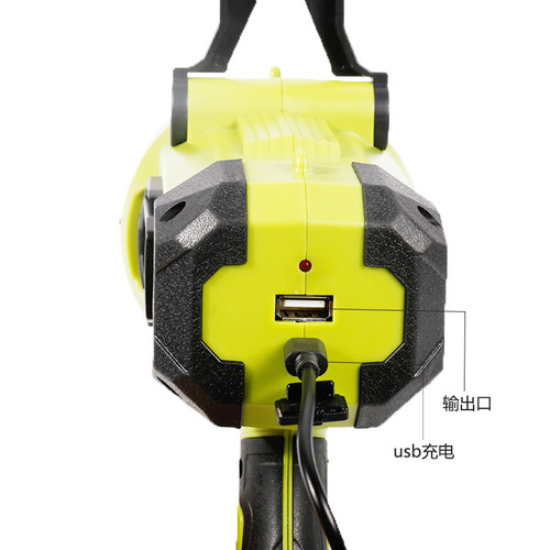 Strong light portable light led camping light rechargeable new lighting portable light emergency tent outdoor barbecue light