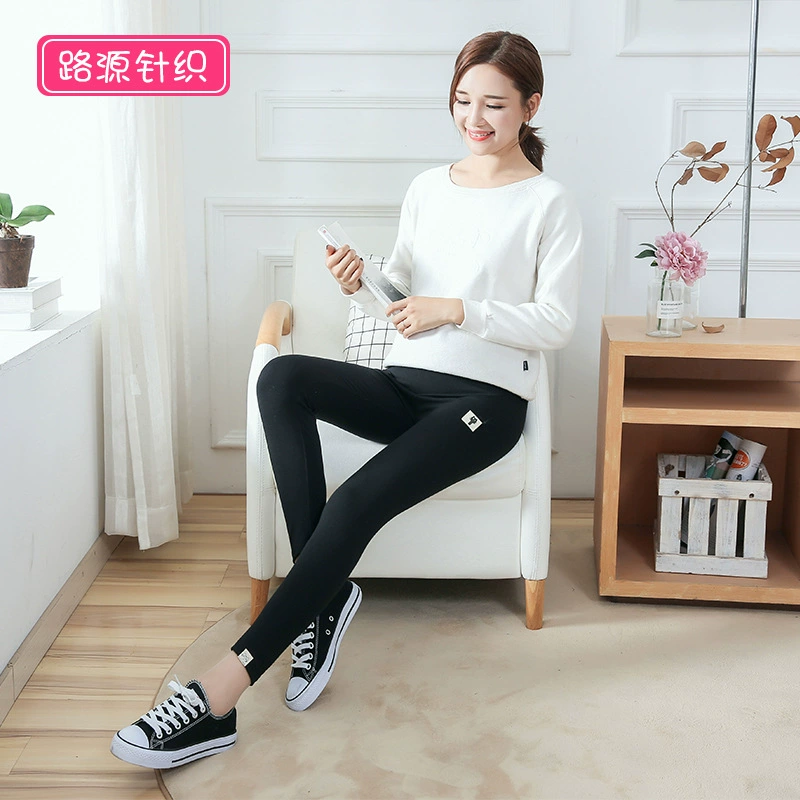 Брюки для беременных, весна и осень, новые Леггинсы для беременных, осенняя одежда для беременных, верхняя одежда, укороченные брюки, цельная доставка