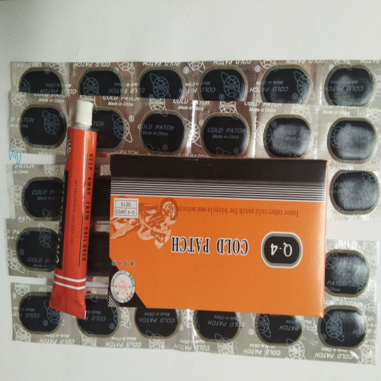 Bicicleta pegamento frío vehículo eléctrico motocicleta neumático pegamento 48 piezas neumático parche pegamento bicicleta accesorios de pegamento frío