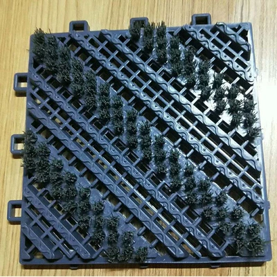 station Outdoor dust removal – Avtomobil döşəmə paspasları - ordinary-three-brush-ash-1-square