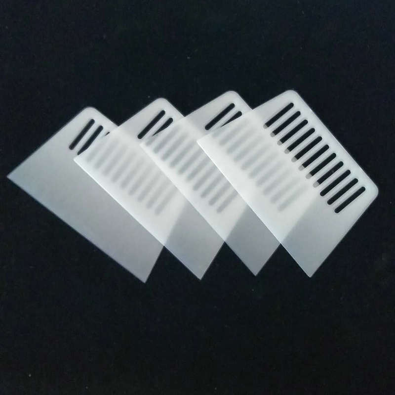 Fábrica al por mayor de una sola capa raspador blanco herramienta de hornear raspador de plástico raspador de masilla raspador de papel tapiz de película