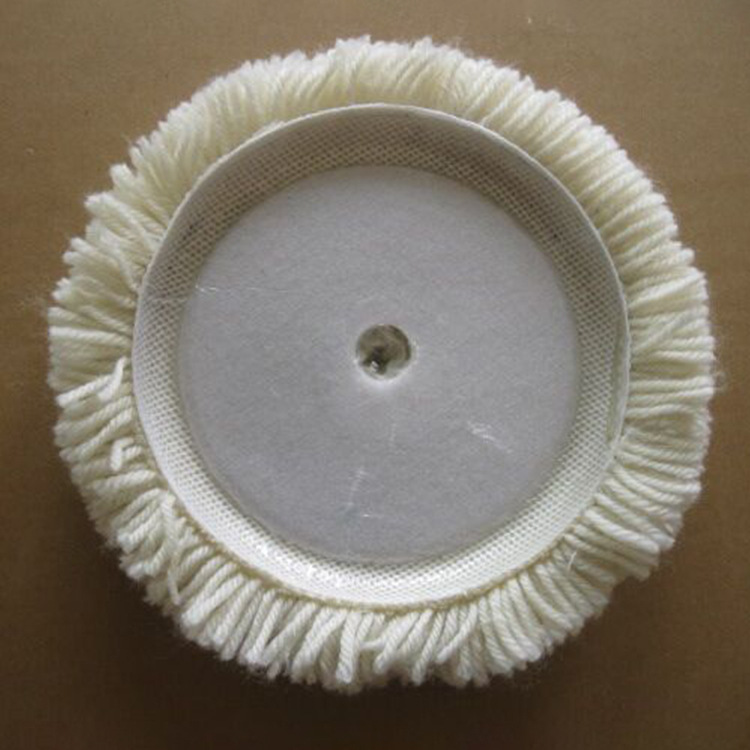 汽车抛光盘羊毛盘羊毛线抛光轮 自粘抛光用品5.6 7寸毛线球羊毛线