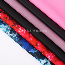 跨境时尚鞋材箱包面料厂家供应斜纹仿尼龙数码印花涤纶面料现货