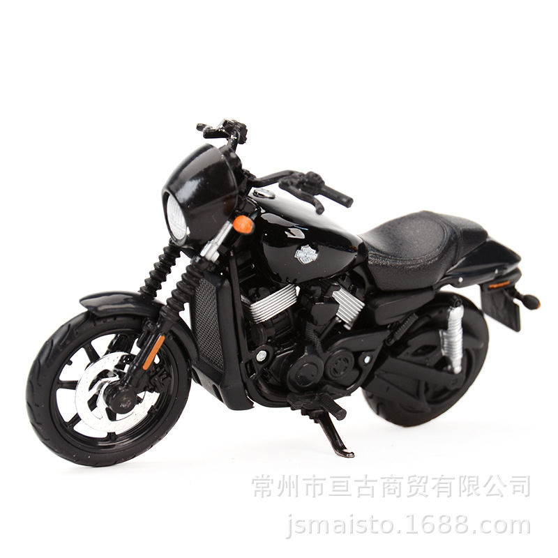 Michitu 1:18 Harley Davidson 2022 CVO Road Glide simulación aleación modelo de motocicleta base