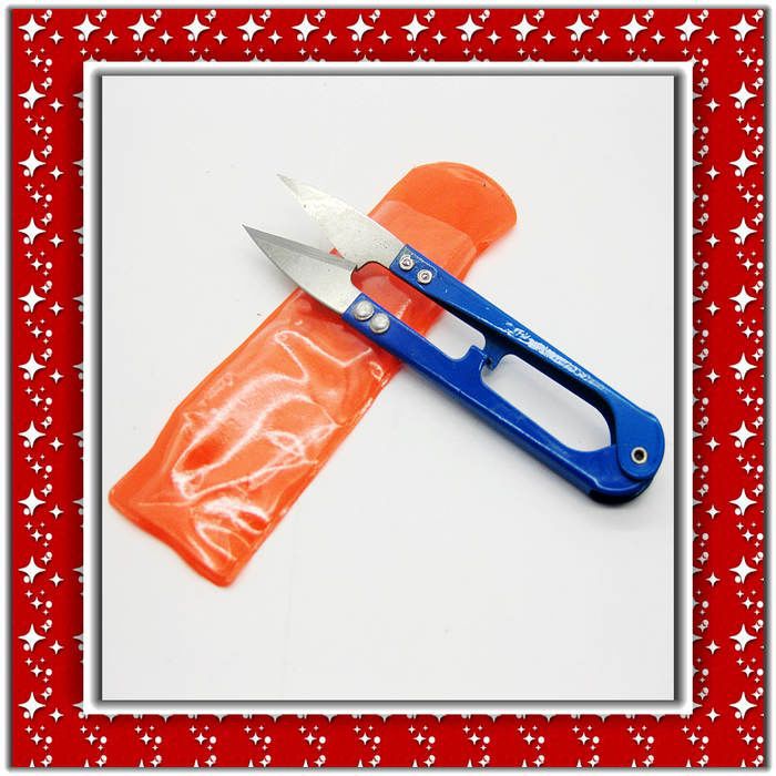 彩色剪刀 U型剪刀 十字绣剪刀纱剪 线头剪 一元批发