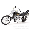 Harley davidson, classic road realistic metal motorcycle, car model, scale 1:18, 2022