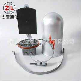 临沧ADSS光缆塔用接头盒 24芯一进一出接续盒图片