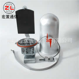 高压架空OPGW高压铝合金接头盒规格 二进二出接线盒图片