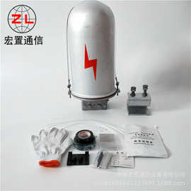 二进二出铝合金接头盒 架空ADSS/OPGW光缆中间接线盒 图片 型号