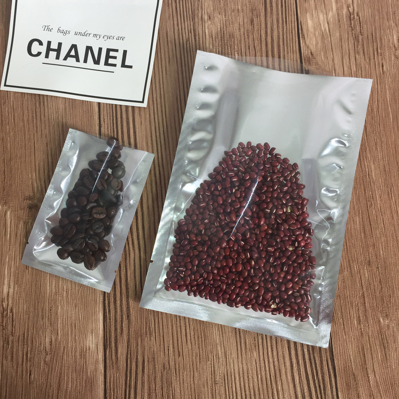 Spot aluminized yin and yang food packaging bag three side seal aluminum foil bag translucent aluminum foil flat bag aluminum foil bag Spot aluminized yin and yang food packaging bag three side seal aluminum foil bag translucent aluminum foil flat bag aluminum foil bag
