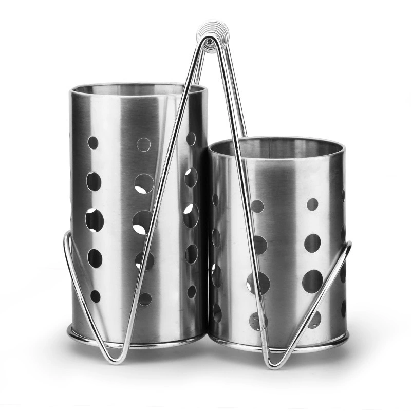 Chopsticks stainless steel, creative set, tableware, storage system, drying rack, direct factory sales