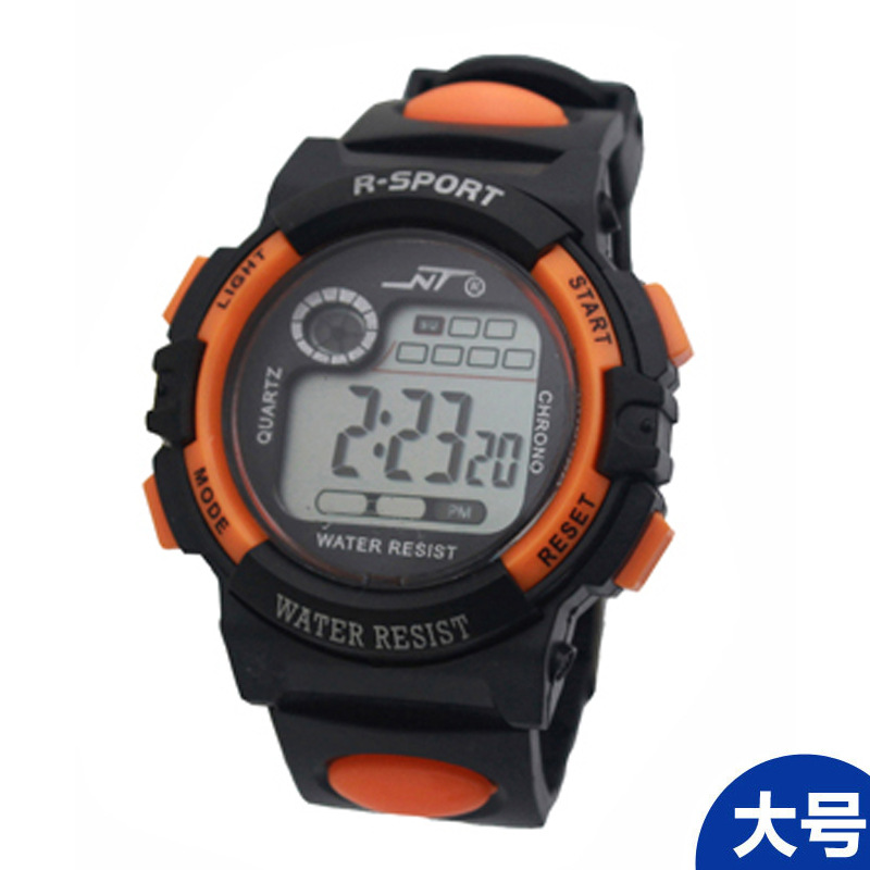 Reloj deportivo reloj electrónico para niños reloj de tendencia deportiva simple regalos promocionales reloj de los niños suministro físico en vivo