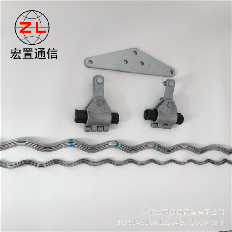 电力悬垂线夹 塔用双联悬垂金具串 单联悬垂金具单/双层铝合金丝