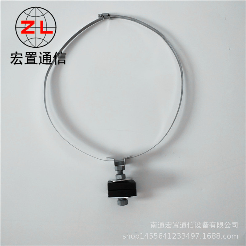 供应塔用引下线夹 ADSS杆用引下线夹 立式金具接头盒 镀锌余缆架