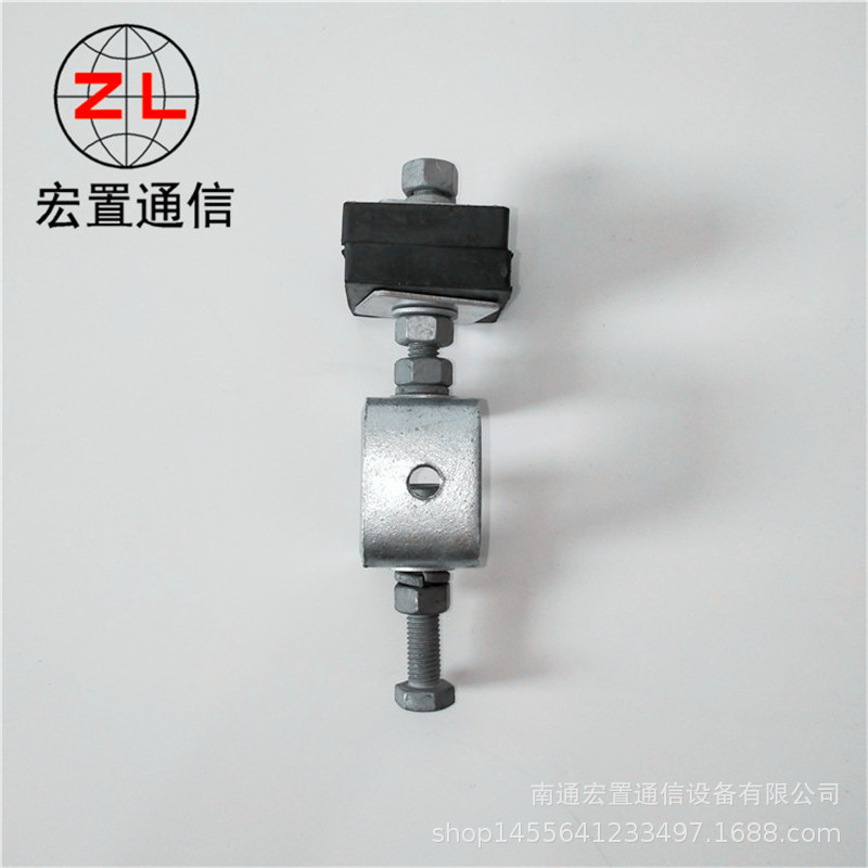 接续杆塔光缆固定线夹 ADSS塔用引下线夹 OPGW喉箍式杆用引下卡具