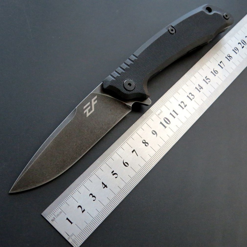 EF223 nuevo cuchillo plegable cuchillo portátil al aire libre que acampa supervivencia alta dureza Swiss multifuncional cuchillo plegable