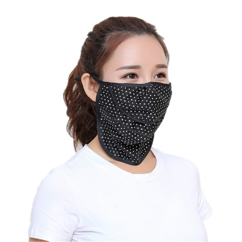 Ice silk cycling sun protection, summer fashionable breathable windproof mask, outdoor adjustable UV protection