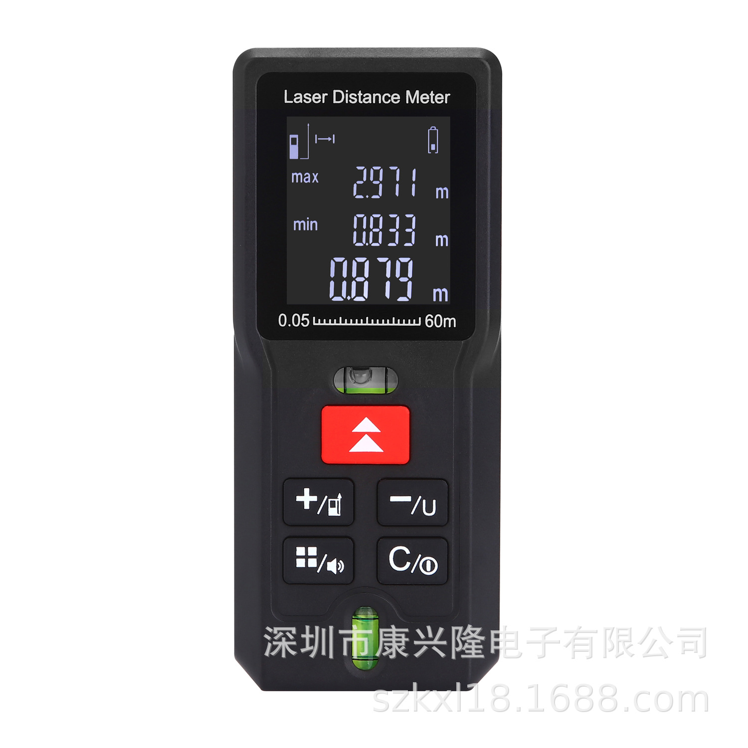 外贸款MD系列迷你款激光测距仪红外测距仪40M60M80M100M测量仪