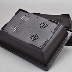 Amazon imitation Zisha pot plastic planter rectangular succulent combo pot balcony planter large pot