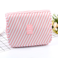 New Waterproof Travel Large Capacity Twill Hook Toothbrush Bag Portable Business Trip Handheld Toothbrush Makeup Storage Bag