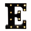 Brand black LED night light, sconce, English letters