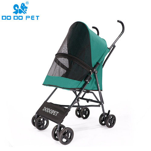DODOPET Pet Stroller Dog Stroller Cat Go-Out Trolley Dog Walking Cart One-click Closure Super Lightweight