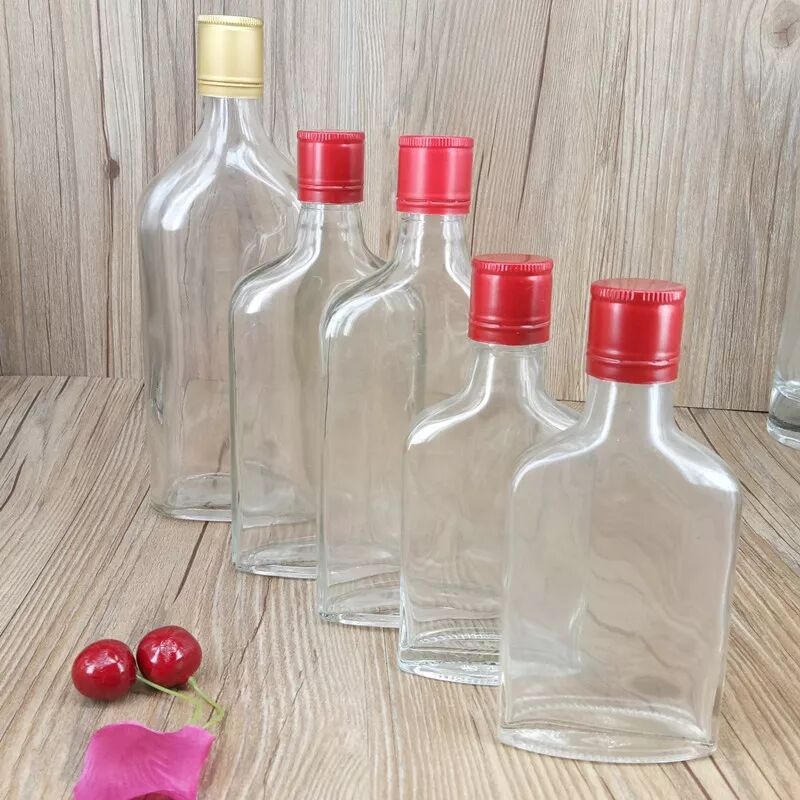 一斤半斤二两半装酒瓶劲酒瓶125ml250ml500ml空玻璃瓶