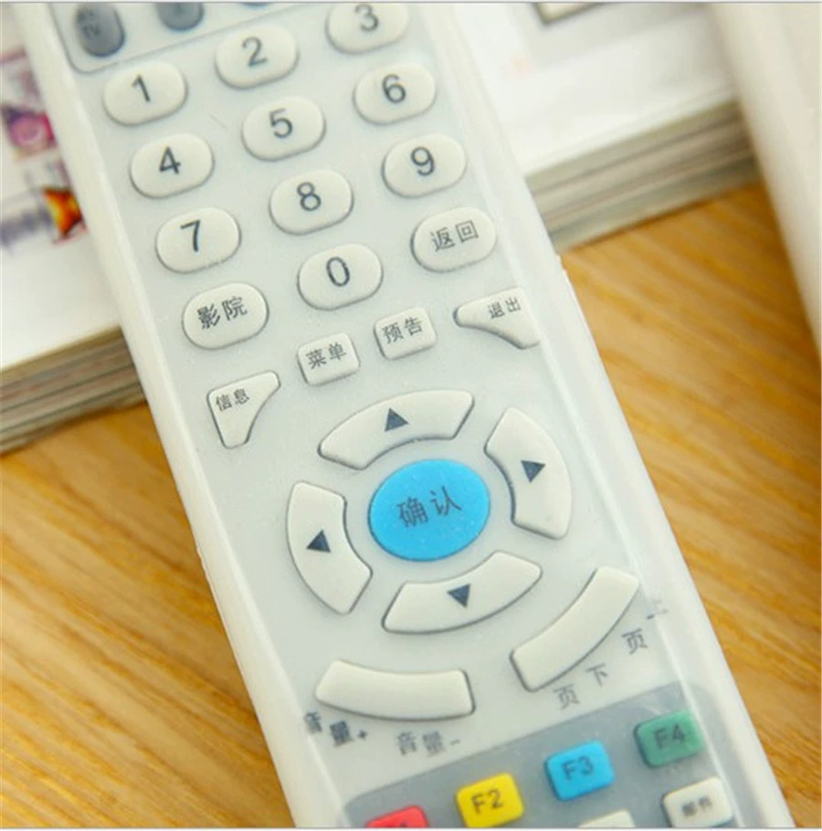 TV, transparent remote control, waterproof silicone protective case