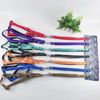 Cross -border dog chain dog traction rope chest strap walking dog rope Samoyed golden hair dog pet supplies