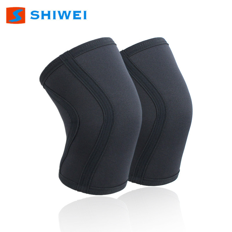 Neoprene Shiwei Hercules Thickened Diving Material Sports Fitness Weightlifting Squat Knee Pads Outdoor Wholesale 7mm Neoprene Shiwei Hercules Thickened Diving Material Sports Fitness Weightlifting Squat Knee Pads Outdoor Wholesale 7mm