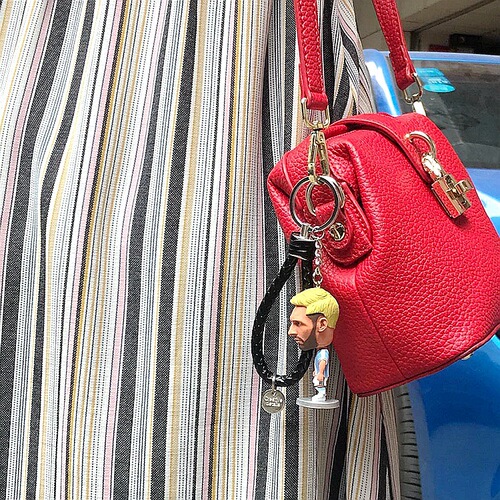 European Cup football star doll model Messi Neymar C Ronaldo Griezmann doll pendant buckle