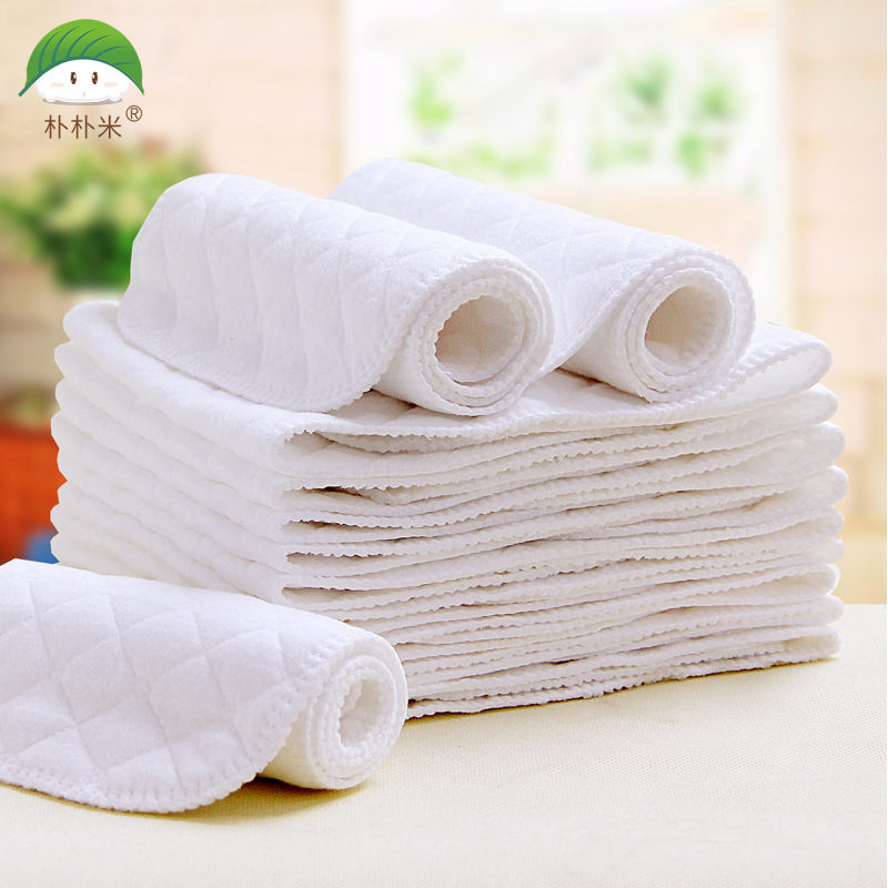 Pu Pu Mi Warm Cotton Three-layer Diaper Non-folding Newborn Cotton Baby Diaper Baby Products