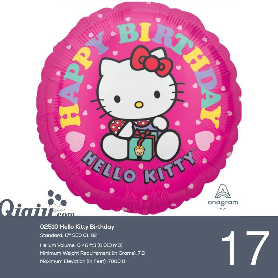 Hello Kitty, мультяшный шарик для новорожденных, США
