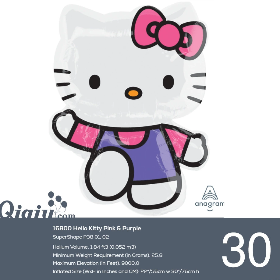 Hello Kitty, мультяшный шарик для новорожденных, США