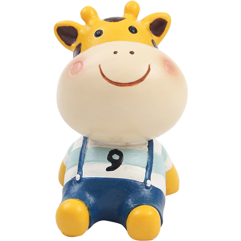 Creativo buscando zakka resina pequeños adornos decoración de la torta del coche para hornear Regalo de Cumpleaños adornos de muñeca de escritorio