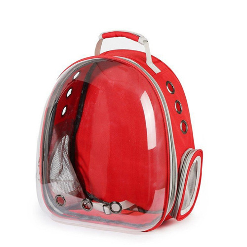 Cross-border semi-space cat bag panoramic transparent portable outdoor breathable pet bag large capacity dog and cat backpack