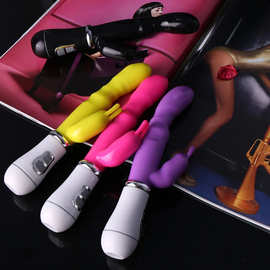 兔耳拍打双震动棒兔子棒 振动按摩棒成人情趣性用品女用自慰批发