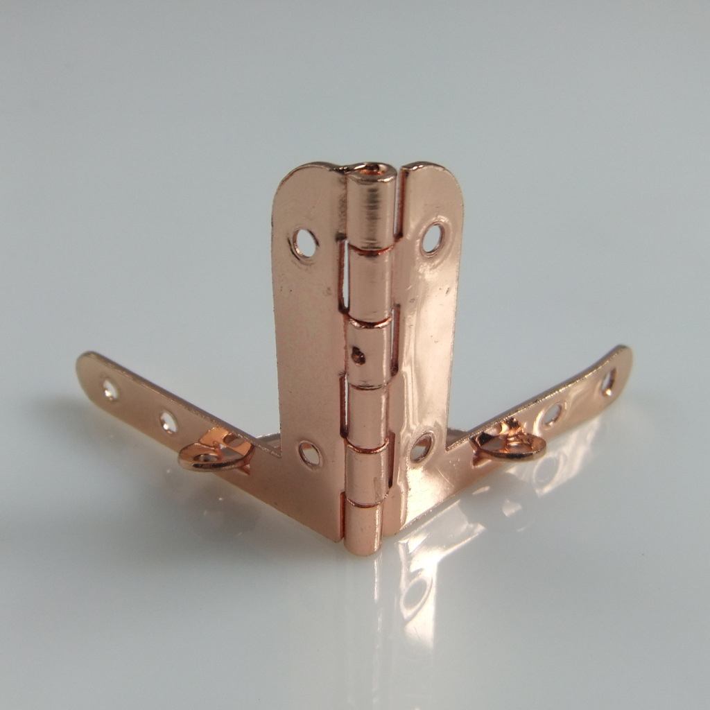 供应礼品盒,珠宝盒,饰品盒各种小合页 箱包五金配件