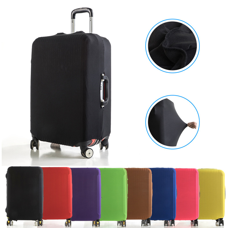 Ready-Made Manufacturer Luggage Cover Trolley Suitcase Cover Dust-Proof Thickeneded High-Elastic Cloth Suitcase Protective Cover