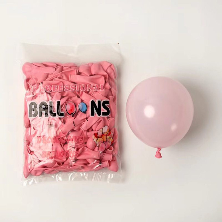 N ° 5 1,1g color caramelo globo de látex decoración del banquete de boda de cumpleaños globo pequeño globo macaron al por mayor