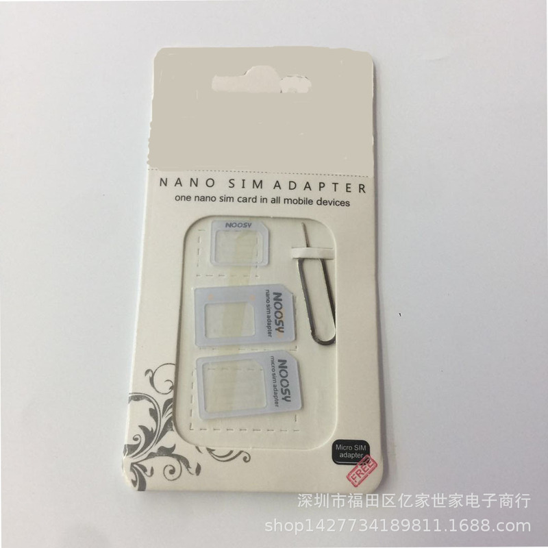 Applicable factory direct SIM card holder reduction card holder 4-piece Nano card holder reduction card holder SIM in stock