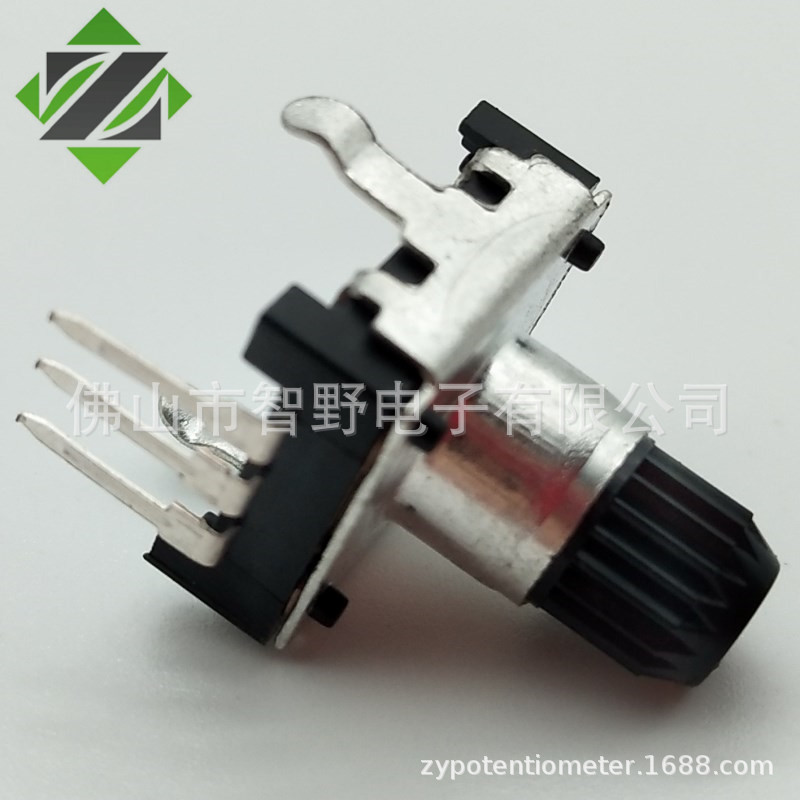 供应EC12不带开关编码器柄长10MM旋转24P数字调节编码器增量式