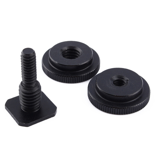 Metal hot boots single -layer screw 1/4 double -layer screw hot…