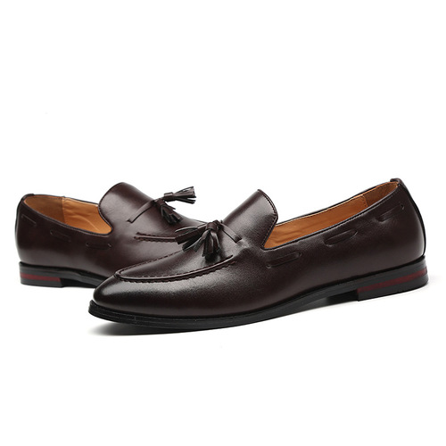 Large Men's Shoes, British and Korean Style Leisure Leather Pumps