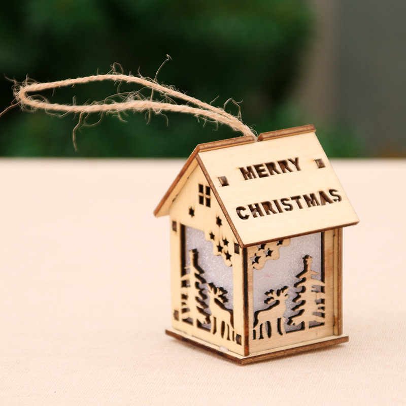 Decoraciones navideñas luz nieve Casa Hotel bar árbol de Navidad adornos decoración centro comercial supermercado ventana mobiliario