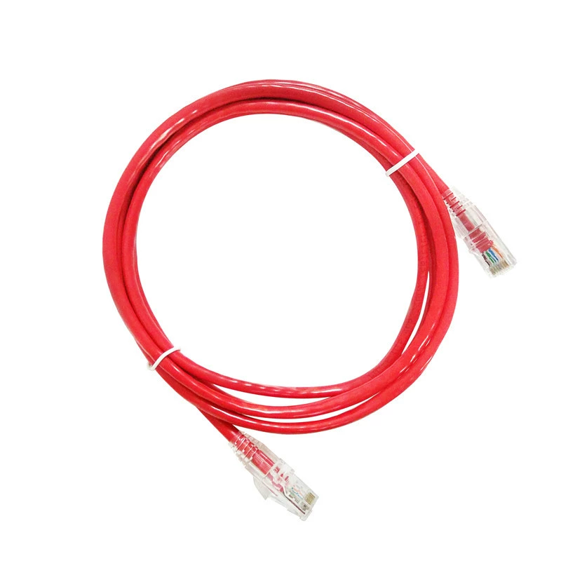 Красный ультра-пять бескислородной меди закончил Сетевой кабель 1 метр 2 метра 3 метра 5 метров 10 метров 50 метров Сетевая перемычка