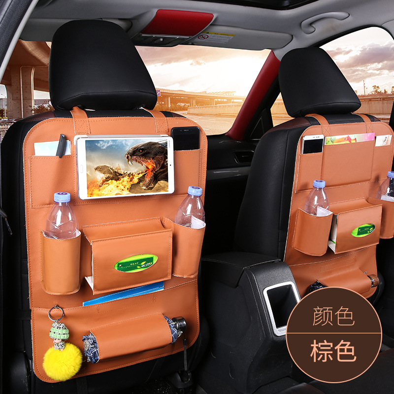 Bolsa de almacenamiento de asiento de coche bolsa de almacenamiento de asiento de coche de cuero bolsa de almacenamiento de asiento de coche