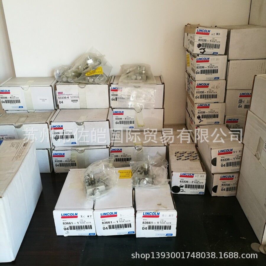 现货 LINCOLN品牌原装SL-43型号定量阀     83661-1干油分配器