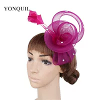 Сверло для невесты, белый аксессуар для волос, фата, заколка для волос, набивка из перьев, с цветами, eBay