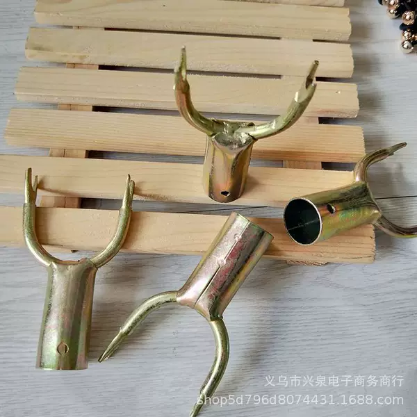 Clothes Fork Metal Clothes Fork Accessories Clothes Drying Fork Clothes Fork Head One Yuan Two Yuan Supply